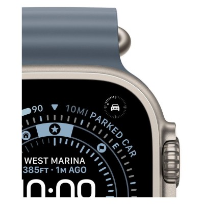 Apple Watch Ultra 3 49mm Natural Ocean Band Anchor Blue