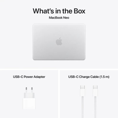 Ноутбук Apple MacBook Neo 13 A18 Pro 8GB 256GB Silver Ноутбук Apple MacBook Neo 13 A18 Pro 8GB 256GB Silver